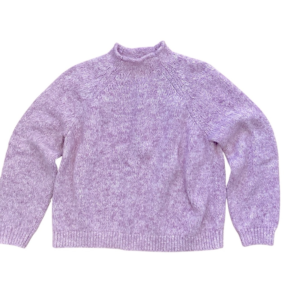 SIMONS | Cowl Neck Sweater Plush Cozy Knit Large
